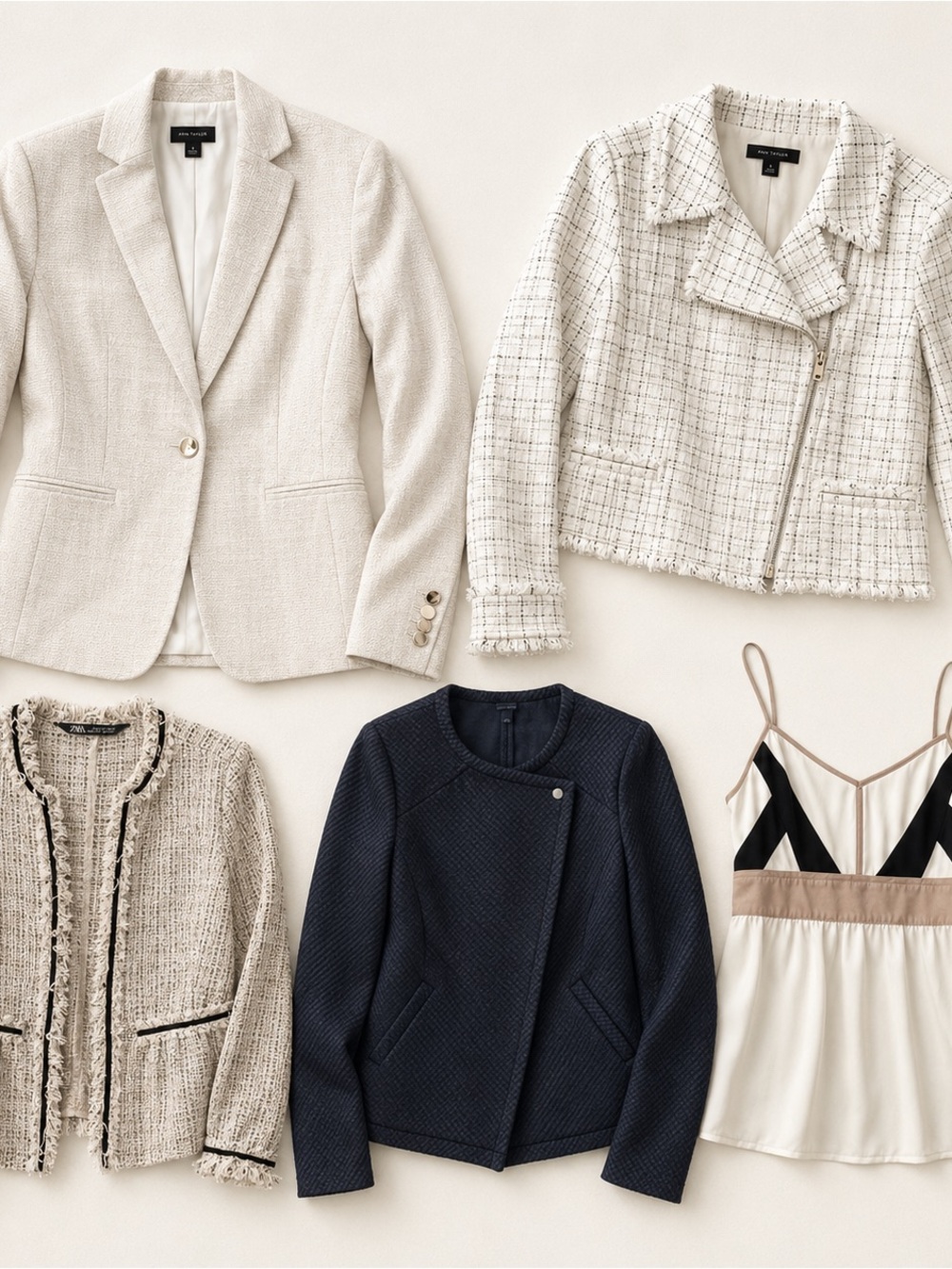Ann Taylor Zara LOFT Blazer Jacket Lot S 4 NWT